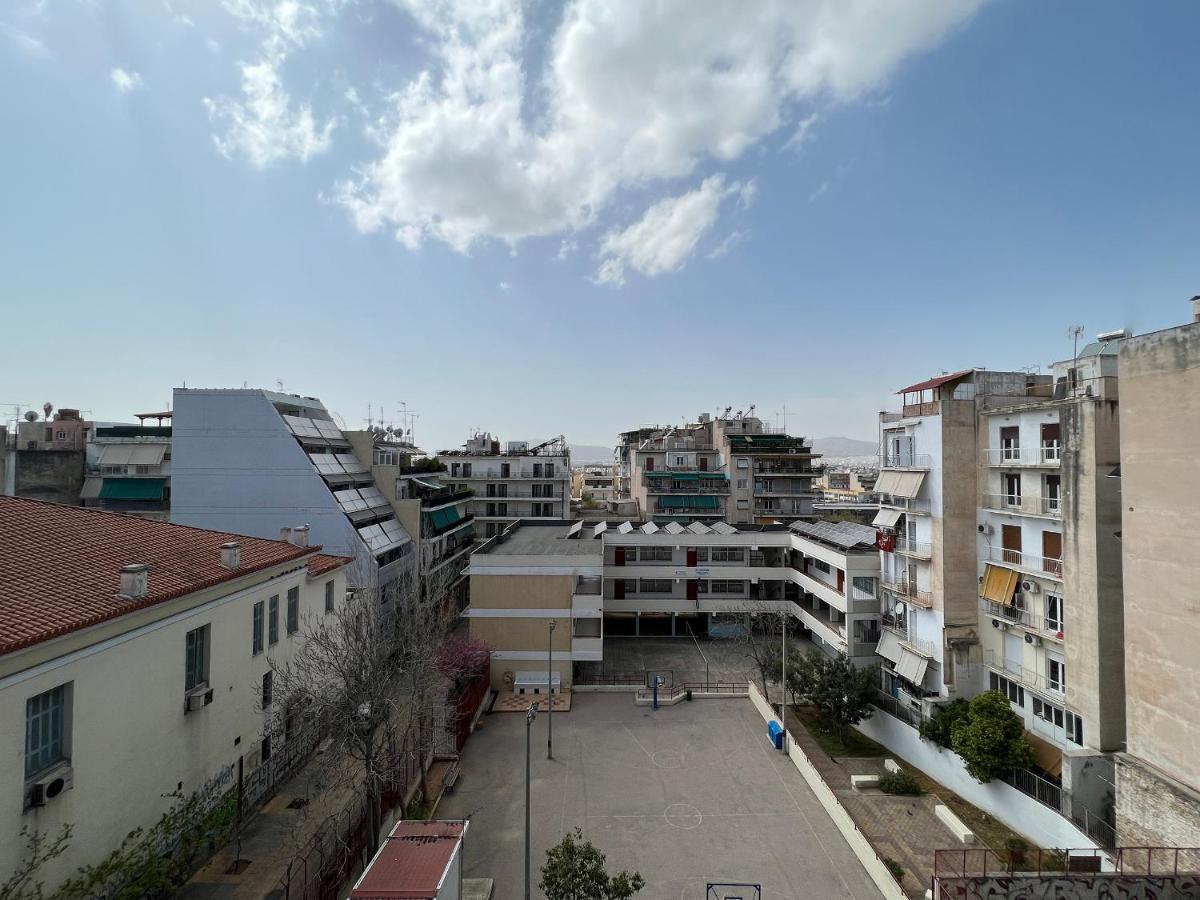 Chiou Spacious 90Sqm Apt In Афины Экстерьер фото