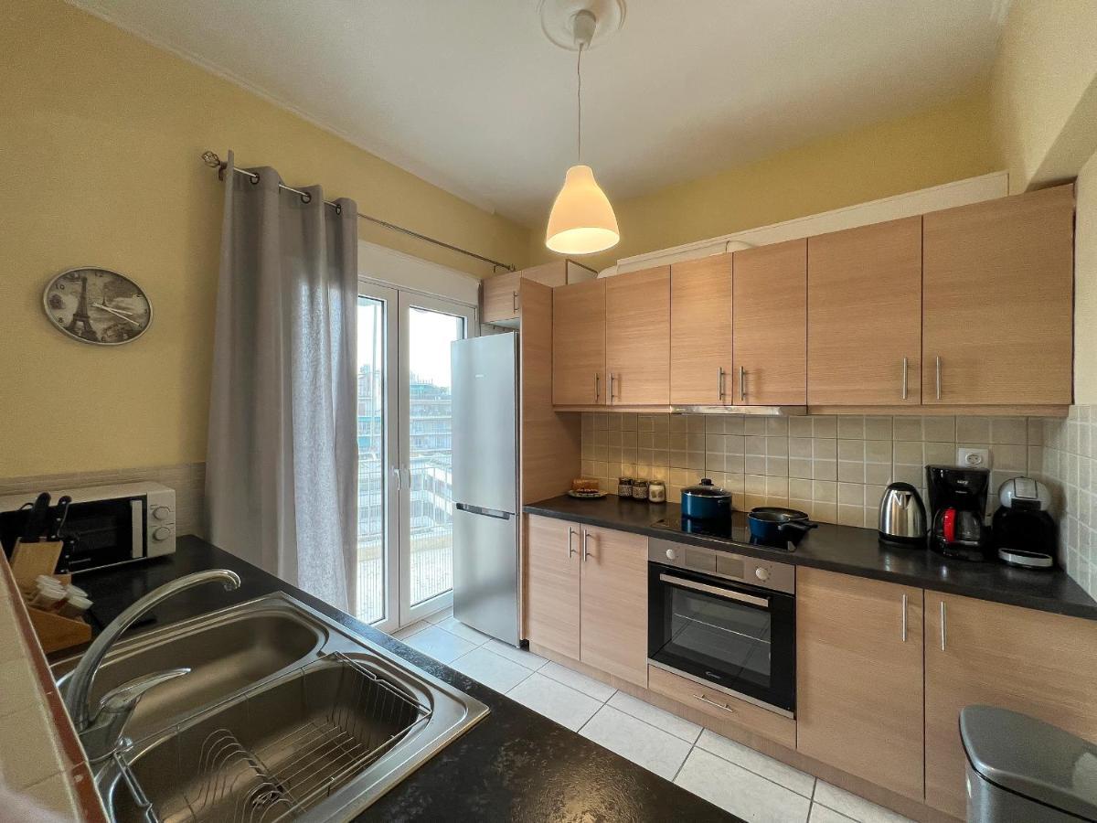 Chiou Spacious 90Sqm Apt In Афины Экстерьер фото